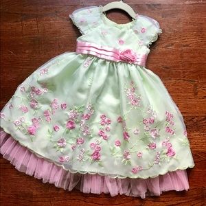 Toddler Girls Spring Special Occasion Dress